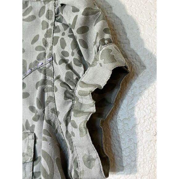 Twenty X Size S Western Shirt Button Down Pearl Snap Cowgirl Green Purple - Picture 5 of 9